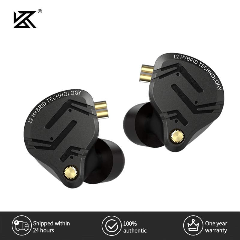 Audiophile Headphone Wired - KZ ZS12 PRO X Металлические наушники