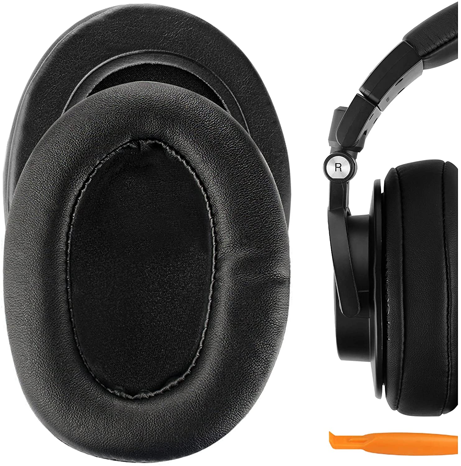 Audio Technica Headphone Ath-M20X - Высококачественные амбушюры из искусственной кожи для