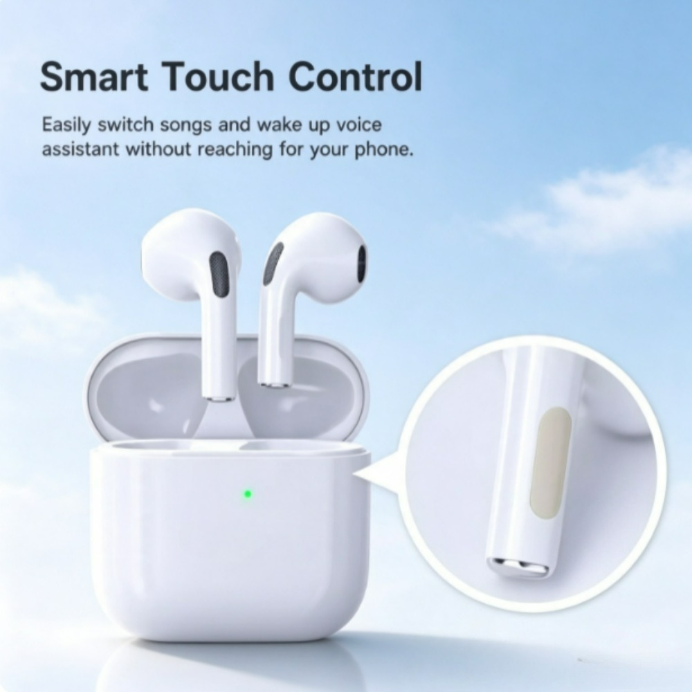 Wireless Earbuds Tws - Оригинальные беспроводные наушники Pro4 TWS, Bluetooth-гарнитура,