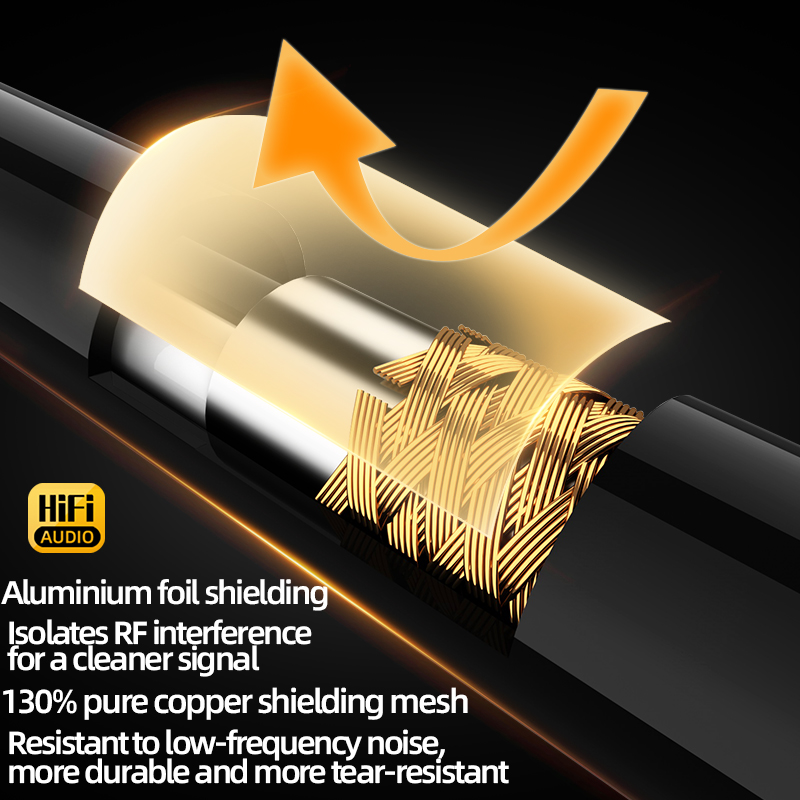 Высококачественный HiFi аудиок – обзор и цена Earphone Splitter Jack