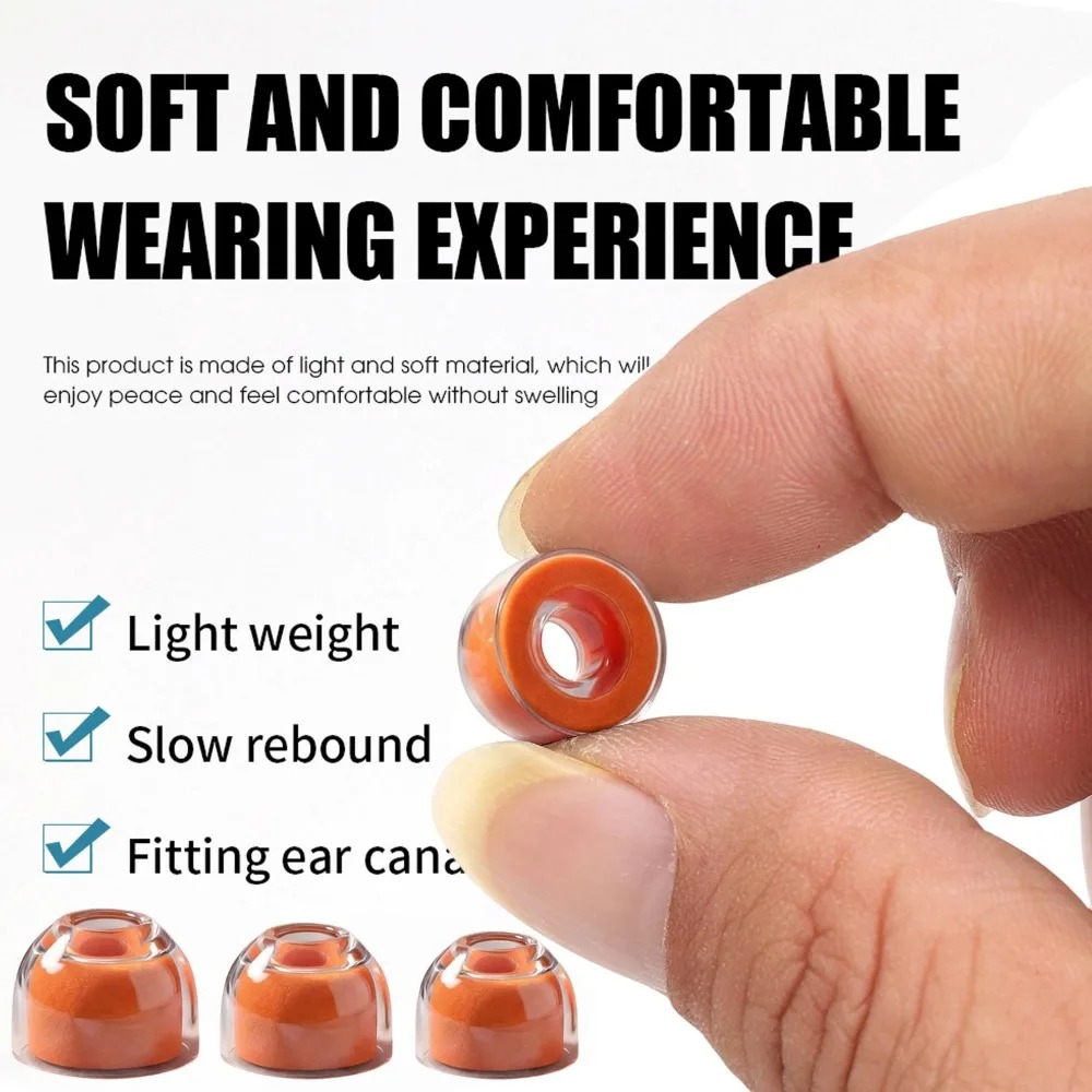 Силиконовые насадки S/M/L с пе – обзор и цена Earphone Foam Tip