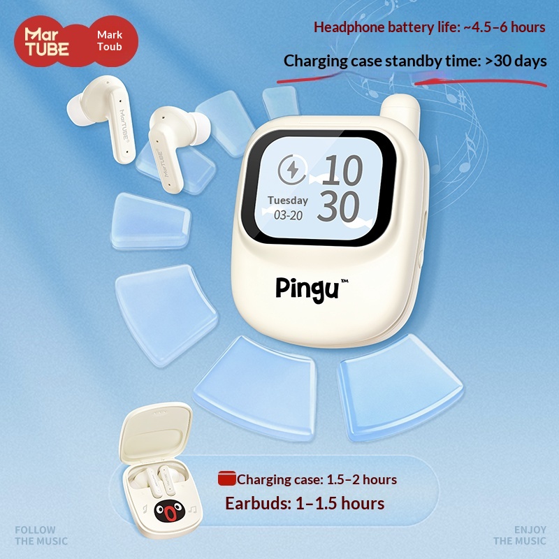 Беспроводные наушники Pingu Sm – обзор и цена Wireless Earbuds Tws