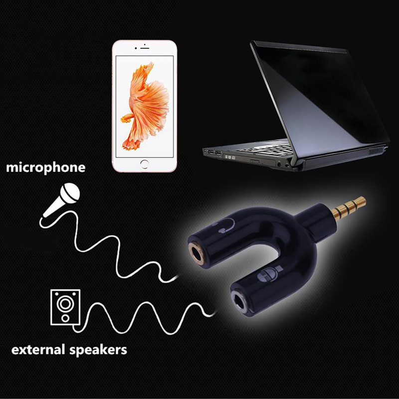Разветвитель для наушников, 3, – обзор и цена Earphone Splitter Jack