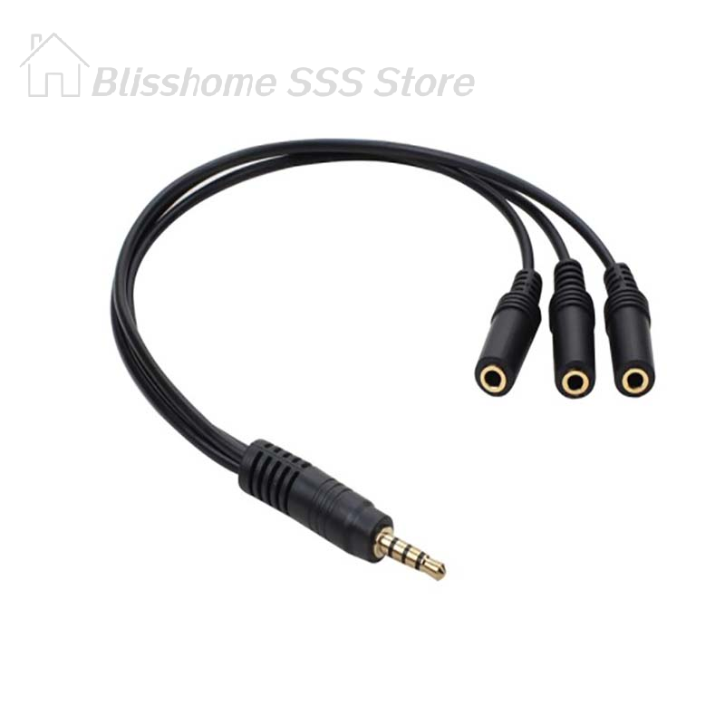 Аудио-разветвитель 3,5 мм на 3 – обзор и цена Earphone Splitter Jack